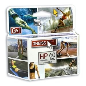 CARTUCHO ALTERNATIVO GNEISS PARA HP 60 NEGRO CARTUCHO ALTERNATIVO GNEISS PARA HP 60 NEGRO