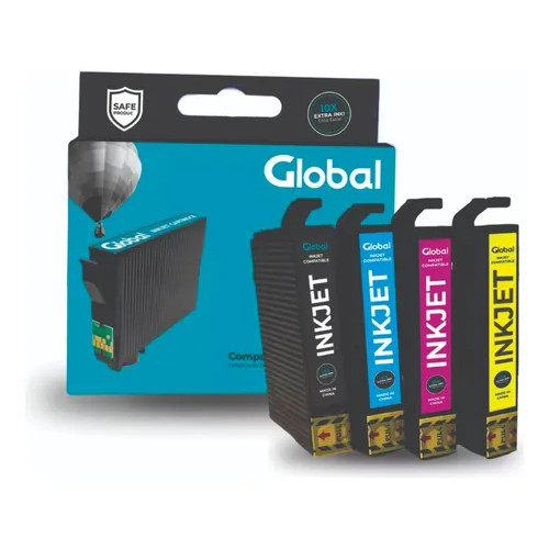 COMBO CARTUCHOS ALTERNATIVOS GLOBAL PARA EPSON 197/196 PARA XP 201 211 401 - https://www.powerzon.com.ar
