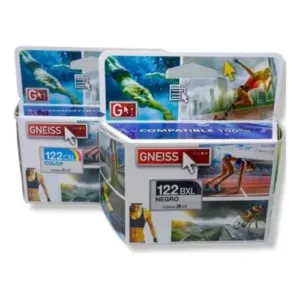 COMBO CARTUCHOS ALTERNATIVOS GNEISS PARA HP 122 COMBO CARTUCHOS ALTERNATIVOS GNEISS PARA HP 122