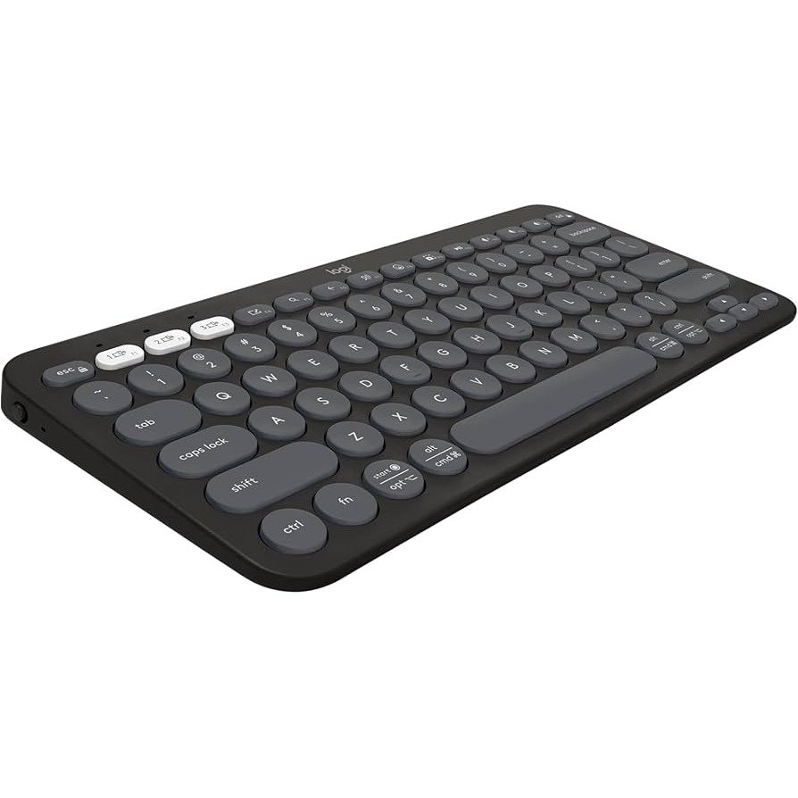 TECLADO BLUETOOTH LOGITECH K380S-NEGRO - https://www.powerzon.com.ar
