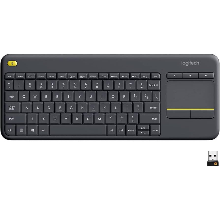 TECLADO CON TOUCHPAD INALAMBRICO LOGITECH K400 - https://www.powerzon.com.ar