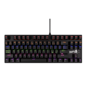 TECLADO GAMER MECANICO RAPTOR RETROILUMINADO SWITCH RED M87